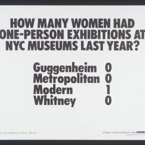 Art talks: From Guerrilla Girls to Pussy Riot and&nbsp;beyond