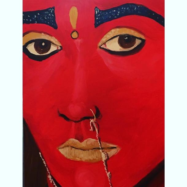 sue6, painting of a Trojan